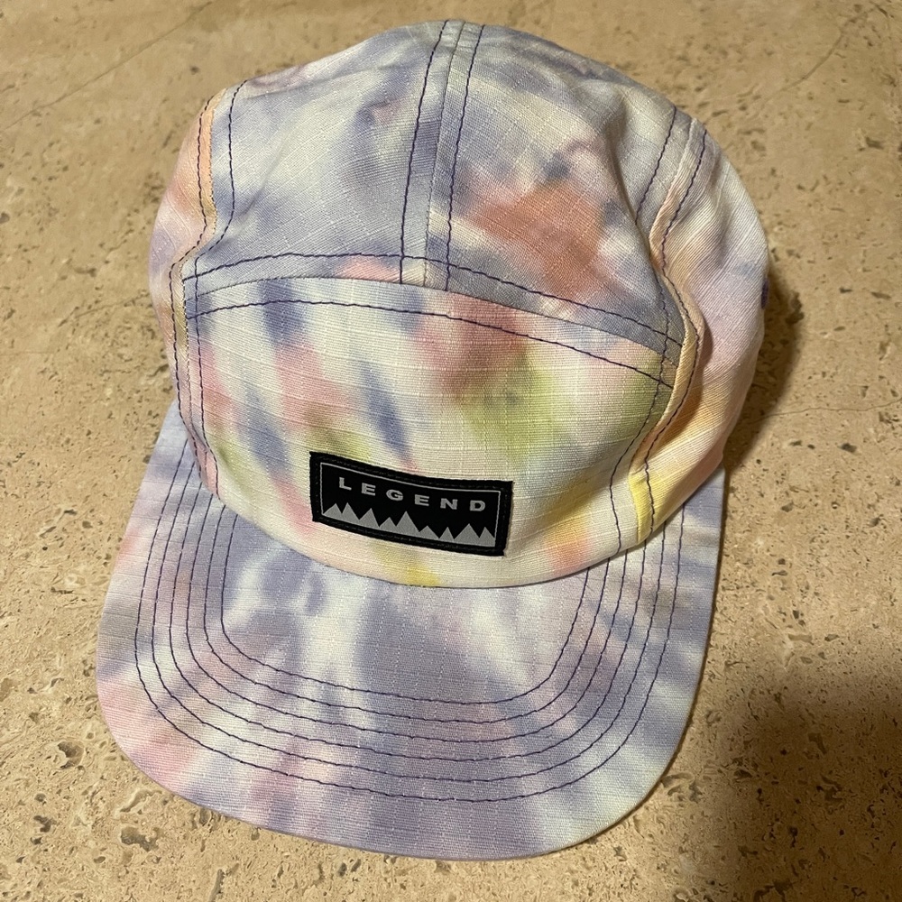 Legend hat tie dyed